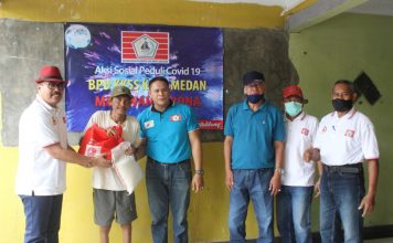 KKSS Medan Terus Galang Donasi untuk Warga Terdampak Pandemi