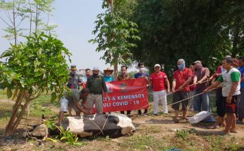 KKSS Memotong dan Menyalurkan Daging Kurban