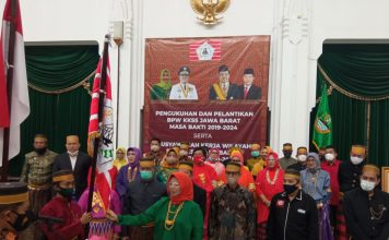 Sah, Pengurus KKSS Jawa Barat Dikukuhkan. Sri Asri Wulandari: Kita Siap Membangun Sinergi