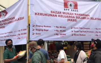 Buruan, Pasar Murah Ramadhan KKSS Tandas Diserbu Pembeli