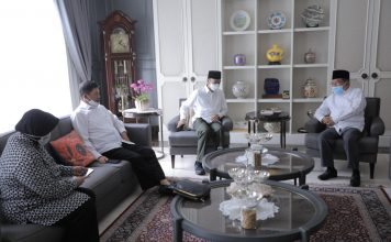 Didampingi Ketum KKSS, Sultan Deli Silaturahim dengan Jusuf Kalla