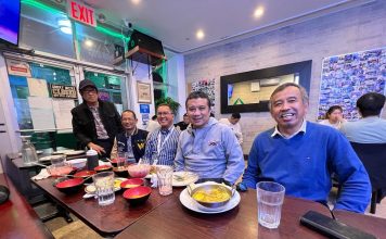 Jamuan Spesial KKSS New York Bersama Wakil Ketua Umum KKSS Erwin Aksa