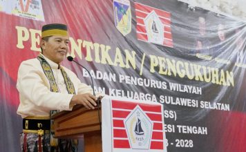 Muchlis Patahna: Ketua BPW KKSS Sulteng Harus Mampu Harmonikan Warganya