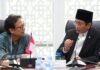 Menag dan Menkes Bahas Sosialisasi Pemeriksaan Kesehatan Gratis di Sekolah Keagamaan