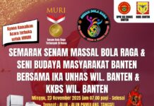 Digelar IKA Unhas Banten dan KKBS, Senam Massal Budaya Sulsel- Banten Siap Guncang Tangsel 23 November