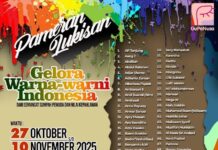 Pameran Lukisan Gupenusa “Gelora Warna Warni Indonesia” Resmi Dibuka: Semangat Sumpah Pemuda dan Nilai Kepahlawanan