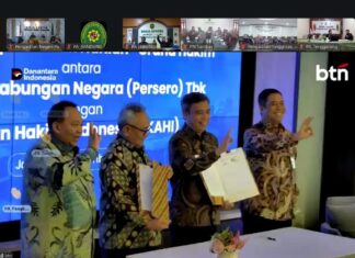 IKAHI dan BTN Tandatangani Nota Kesepahaman Program Hunian Graha Hakim