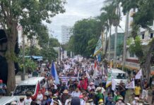 GMKI Cabang Toba Gelar Aksi Damai, Desak Gubernur Sumut Tutup PT. Toba Pulp Lestari