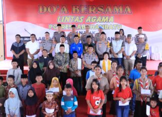 Tiga Kegiatan Sehari, Polres Labuhanbatu Gelar Jumat Berkah, Doa Lintas Agama, dan Apel Tanggap Bencana