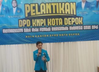 Pelantikan DPD KNPI Kota Depok: Saatnya Pemuda Lakukan Aksi Nyata, Jangan Berharap Hibah