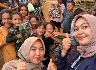 Penyaluran Bantuan Kemanusiaan BEM FKIP Universitas Labuhanbatu untuk Masyarakat Tapanuli Tengah