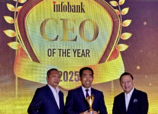 Direktur Utama Askrindo Fankar Umran Dinobatkan sebagai CEO OF THE YEAR 2025