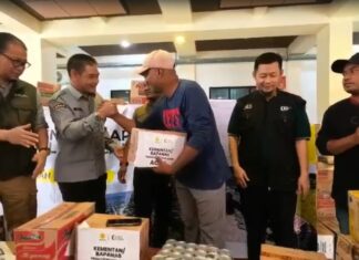 Respons Cepat Tangani Bencana, Kinerja Mentan Amran Diapresiasi Wali Kota Lhokseumawe dan Disambut Tepuk Tangan Presiden