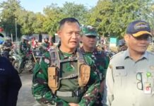 100 Prajurit TNI Bermotor Salurkan 10 Ton Bantuan Pangan ke Bener Meriah