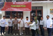 BPW KKSS Sumatera Barat Salurkan Bantuan untuk Warga Terdampak Bencana