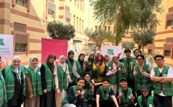 Mahasiswa Indonesia asal Sulawesi Gelar Dukungan Pengemasan Bantuan Kantong Ramadhan di Misr El-Kheir Foundation