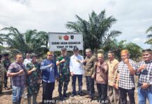 KKSS Inhil Hibahkan 75 Hektar Lahan untuk Pembangunan Yonif TP 953/Harimau Rawa TNI AD