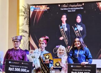Ketua KKSS Kepri Bangga, Andi Ampa Djaya Juara Duta Bahasa Kepri 2026