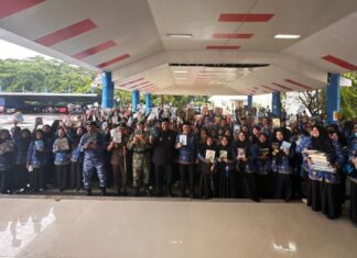 Chaidir Syam Launching Aksi Donasi Buku Maros, Kumpulan Ribuan Buku