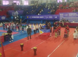 Kemeriahan Event Adidas Karate Open Championship 2026 di GOR Ciracas, Ajang Atlet Internasional Berprestasi