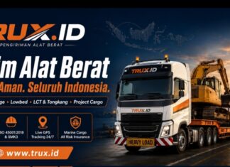 Layanan Pengiriman Alat Berat TRUX.ID Sasar Proyek Infrastruktur di Berbagai Wilayah Indonesia