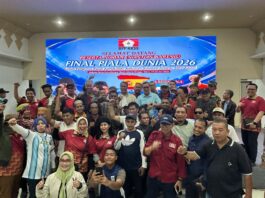 Ketua Umum BPP KKSS Hadiri Nobar Final Piala Dunia FIFA 2026 dan Turnamen Domino, Antusiasme Warga Meriahkan Acara
