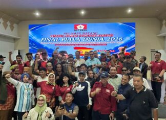 Ketua Umum BPP KKSS Hadiri Nobar Final Piala Dunia FIFA 2026 dan Turnamen Domino, Antusiasme Warga Meriahkan Acara