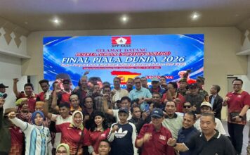 Ketua Umum BPP KKSS Hadiri Nobar Final Piala Dunia FIFA 2026 dan Turnamen Domino, Antusiasme Warga Meriahkan Acara