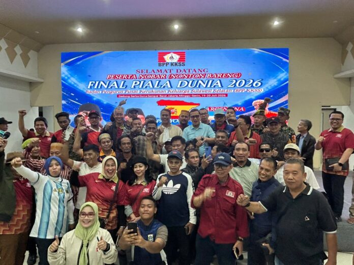 Ketua Umum BPP KKSS Hadiri Nobar Final Piala Dunia FIFA 2026 dan Turnamen Domino, Antusiasme Warga Meriahkan Acara