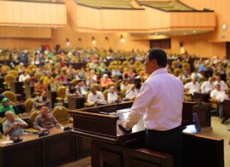 Simposium KAHMI: Mentan Amran Tegaskan Kemandirian Pangan Jadi Benteng Lindungi Rakyat