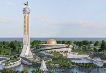 Alhamdulillah, Masjid Rp1 Triliun Wakaf Amran Sulaiman Tutup Kubah, Siap Digunakan Umat Paling Lambat 2027