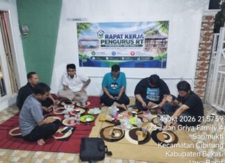 Menuju RT Percontohan, RT 02/016 Griya Family 4 Siapkan Program Digitalisasi hingga Koperasi Warga