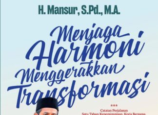 Merawat Harmoni, Menggerakkan Transformasi, Satu Tahun Memori H.Mansur, S.Pd.M.A. Memimpin Kemenag Sultra